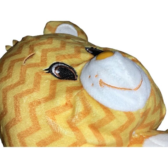 Care Bears Funshine Sunshine Plush Teddy  Bear 13 inch Yellow Zig Zag Pattern - Picture 11 of 13